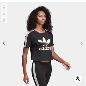 Adidas crop top